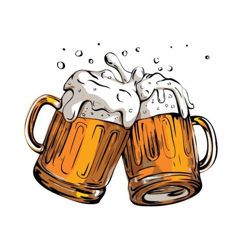 Cheers to Friends beer SVG digital download. Vector illustration of beer, mug, and clink glasses. Suitable for t-shirts, mugs, and other Area And Perimeter Worksheets, Beer Cartoon, Own Logo Design, Badge Logo Design, Raffle Tickets Template, Beer Icon, Beer Cheers, Boda Mexicana, Quilting Templates