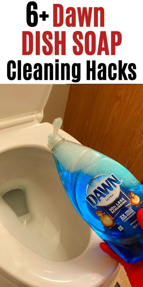 Dawn Soap, Organic Cleaners, Deep Cleaning Hacks, Diy Cleaning Solution, Easy Cleaning Hacks, Daily Chores, Household Management, Dawn Dish Soap, Homemade Cleaning Solutions