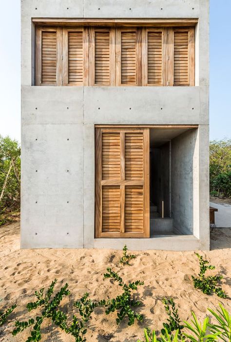 Concrete Houses, Concrete Home, Micro House, Casa Container, Concrete House, Inspire Me Home Decor, Tiny House Design, Container House, Interior Architecture Design