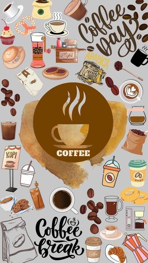 Coffee Wallpaper Hd Iphone, I Love Coffee Wallpapers, Coffee Hd Wallpaper, Coffee Background Wallpapers, Coffee Lover Wallpaper, Michonne Costume, Coffee Drawings, Coffee Wallpapers, Coffee Wallpaper Iphone