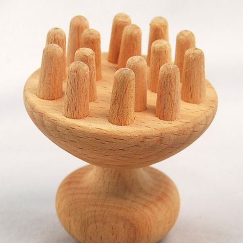 Wooden Scalp Massager, Wooden Massage Tools, Wood Massage, Dream Products, Head Massager, Embracing Diversity, Trashy Outfits, Massage Body, Skin Care Spa