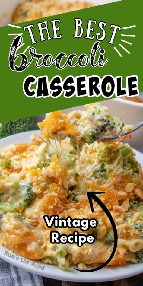 Best Broccoli Casserole, The Best Broccoli, Cheesy Broccoli Casserole, Broccoli Dishes, Best Broccoli, Vegetable Casserole Recipes, Casserole Side Dishes, Broccoli Recipes Casserole, Thanksgiving Food Sides