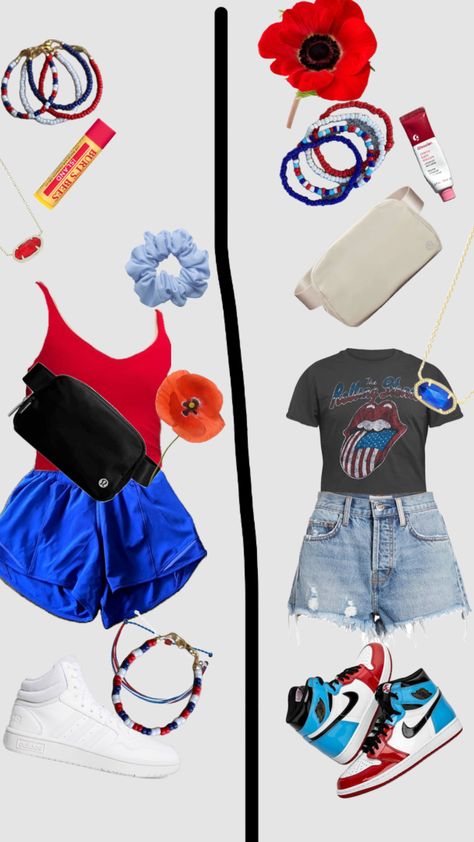 memorial day fit Memorial Day Outfit Ideas, Memorial Day Outfit Women, Labor Day Outfits, Bestie Fits, Memorial Day Outfits, 4th Outfits, Matching Outfits Best Friend, Simple Outfits For School, July Outfits