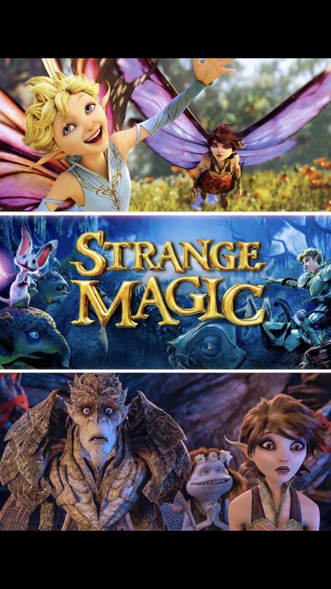 Strange Magic Movie, Old Cartoon Shows, Full Mon, Strange Magic, Evan Rachel Wood, Film Anime, Love Potion, Fairies Elves, Fantasy Movies