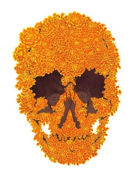 NeoMexicanismos on Instagram: "Calavera de flores #neomexicanismos" Maya Art, Cemetery Decorations, Illustration Fashion Design, Line Art Drawings, Skull Art, Dia De Muertos, Graphic Design Illustration, Drawing Inspiration, Painting Inspiration