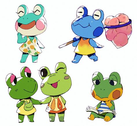 on hiatus again on Twitter: "some frog villagers & Stitches!… " Cute Frogs Art, Ideas Animal Crossing, Animal Crossing Fan Art, Animal Crossing Memes, Animal Crossing Characters, Animal Crossing Villagers, On Hiatus, Frog Art, Animal Crossing Game