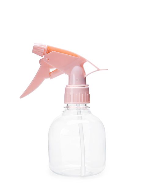 Pink Spray Bottle, Wishlist White Background, Spray Bottle For Hair, Hair Things To Buy, Cute Spray Bottle, Best Hair Spray, Hair Tool Set, Bathroom Spray, Hair Sprays