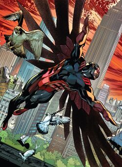 Samuel Wilson (Earth-616)/Gallery | Marvel Database | Fandom Black American Heritage Flag, Hybrid Marvel, Uncanny Avengers, Falcon Marvel, Sam Wilson, Iron Spider, New Avengers, Marvel Comics Art, Marvel Films