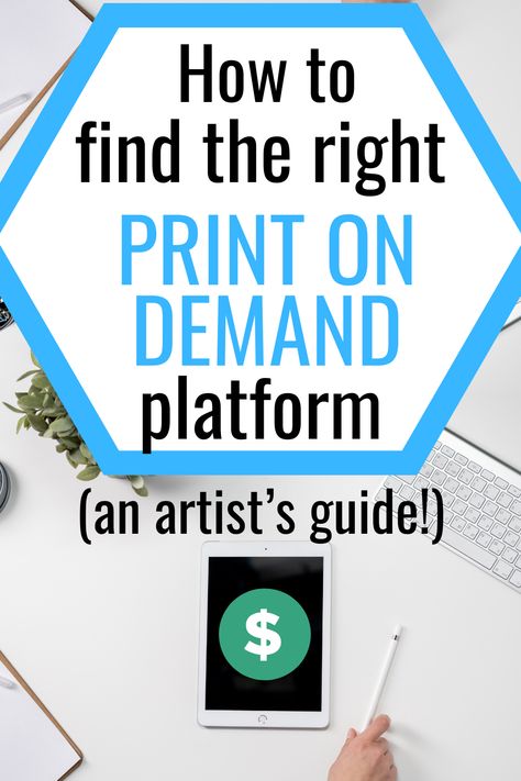 Selling Art Online: Finding the Right Print on Demand Platforms for You! Have you ever wanted to start selling your art online through Etsy, Shopify, or your own e-commerce store? Finding a print on demand provider can feel overwhelming, but this art selling tutorial is here to help! Whether you want to sell mugs, prints, hoodies, sweatshirts, tshirts, or more, learn how selling your art online can be fun! Etsy Print On Demand, Best Print On Demand Sites, How To Sell Your Art Online, How To Start Print On Demand, Print On Demand Books, How To Start Print On Demand Business, Sell Art Prints, Art Biz, Art Advice