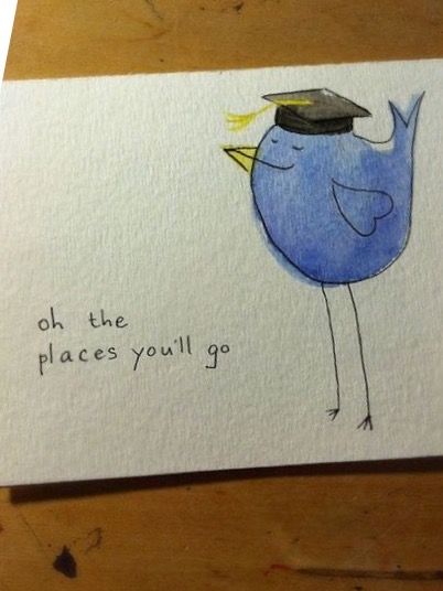 Watercolor Graduation, Graduation Cards Handmade, Watercolour Cards, Grad Cards, Congrats Card, Envelope Art, 카드 디자인, Watercolor Greeting Cards, Paint Cards