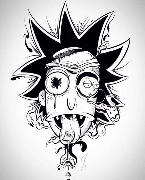 #tattoo #tattooideas #tattoogirls #tattoomodel #tattooart #татуировка #blacktattoo #sketch #sketchtatto… | Trippy drawings, Rick and morty drawing, Graffiti drawing Morty Drawing, Rick And Morty Tattoo, Rick And Morty Drawing, Drawing Graffiti, Trippy Drawings, Trippy Designs, Cartoon Character Tattoos, Rick Y Morty, Psy Art