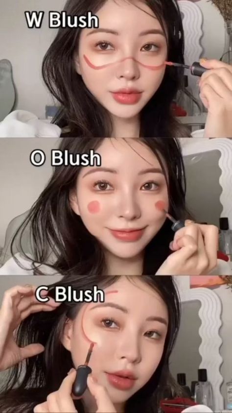 Simple attractive eye makeup Makeup tutorial at @how_to_look_attractive . Video credit goes to abramovskayada . . . . #fashion #beauty… | Instagram Blush Makeup Tutorial, Asian Makeup Tutorials, Membentuk Alis, Simple Makeup Tips, Korean Eye Makeup, Beauty Makeup Tutorial, Makeup Tutorial Eyeliner, Lip Makeup Tutorial, Makeup Artist Tips