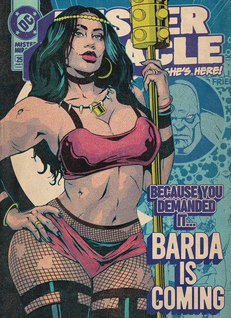 Rebecca Schaeffer, Big Barda, Alternative Comics, Dc Comics Artwork, Marvel Comic Books, Comics Girls, Comic Movies, Dc Characters, Dc Comics Art