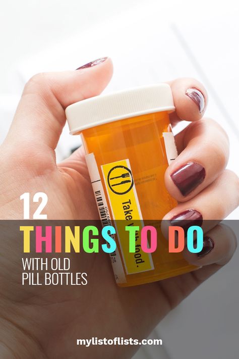 Uses For Medicine Bottles, What To Do With Medicine Bottles, How To Reuse Pill Bottles, Repurposed Medicine Bottles, Pill Bottle Reuse, Old Medicine Bottles Decor, Things To Do With Pill Bottles, Uses For Old Pill Bottles, Pill Bottle Repurpose