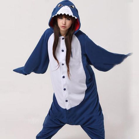 >> Click to Buy << Adult Winter Monokuma Bear Blue Shark Unicorn Pajamas Jack Skellington Sloth Lemur Animal Kiguruma Onesie Cosplay Costume #Affiliate Pyjamas Onesie, Shark Onesie, Shark Pajamas, Adult Onesie Pajamas, Shark Costumes, Pajama Costume, Animal Onesie, Animal Pajamas, Onesie Dress