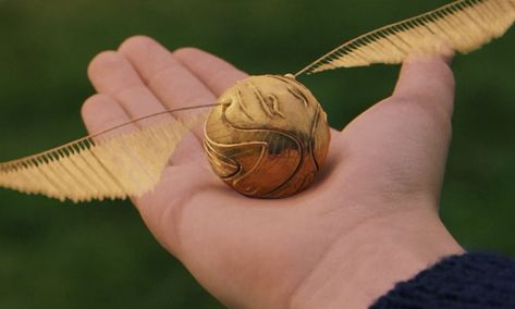 This Harry Potter Proposal Included A Golden Snitch Ring Box, And It's Just Too Magical Harry Potter Proposal, Harry Potter Snitch, Harry Potter Golden Snitch, Festa Harry Potter, Anniversaire Harry Potter, Harry Potter Tattoos, Harry Potter Tattoo, Images Harry Potter, Golden Snitch