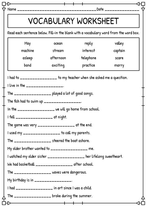 Vocabulary Words For Grade 3, Vocabulary Lesson Plans 3rd Grade, 3rd Grade Vocabulary Worksheets, Grade 4 Vocabulary Worksheets, Vocabulary Worksheets Grade 1, Third Grade English Worksheets, 2nd Grade Vocabulary Worksheets, 2nd Grade Vocabulary Activities, Vocabulary Worksheets For Grade 2