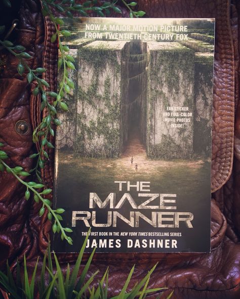 Maze Runner   #mazerunner #book #dystopian #bookworm Maze Runner Book Aesthetic, The Maze Runner Books Aesthetic, Dystopian Books Aesthetic, Maze Runner Book Cover, The Maze Runner Book, Maze Runner Book, Rotten Apple, English Homework, Genre Of Books