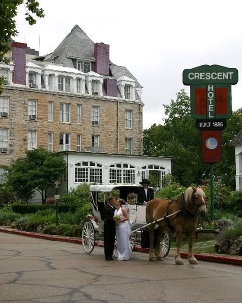 The Crescent Hotel – Carroll County, Eureka Springs, Arkansas   Photograph ©Kathy Weiser, 2005  Eureka Springs is home to the, well known, C... Cresent Hotel, Crescent Hotel Wedding, 1886 Crescent Hotel, Crescent Hotel, Eureka Springs Ar, Real Ghost, Real Ghosts, Eureka Springs, Ghost Pictures