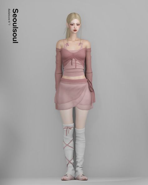 Sims 4 Accessory Clothes, Sims 4 Balletcore Cc, Sims 4 Ballet Cc Clothes, Sims 4 Party Dress Cc, Sims 4 Ballet Mod, Sims Kpop Cc, Sims 4 Miu Miu, Sims 4 Cc Kpop Clothes, Sims4 Accessories Cc