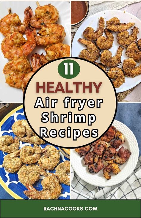 For all seafood lovers, these easy, healthy and crispy air fryer shrimp recipes are the best. Have them for lunch, dinner or as appetizers. From garlic shrimp to keto, frozen, Old Bay, Cajun, Bang Bang and so on, you have 11 delicious air fryer shrimp recipes here. So simple and easy to make too. Shrimp Recipes Air Fryer, Healthy Air Fryer Shrimp, Air Fryer Shrimp Recipes, Vegetarian Rice Dishes, Air Fryer Shrimp, Healthy Air Fryer, Recipes Air Fryer, Juicy Shrimp, Shrimp Appetizers