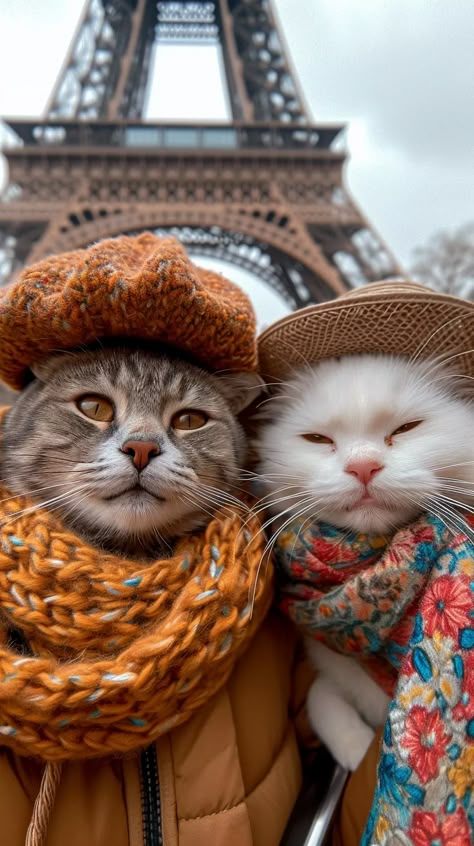 Cat Wallpapers, Cat Couple, Image Chat, Cute Cat Wallpaper, Cat Posters, Cat Costumes, Cat Wallpaper, Cat Painting, Cat Drawing