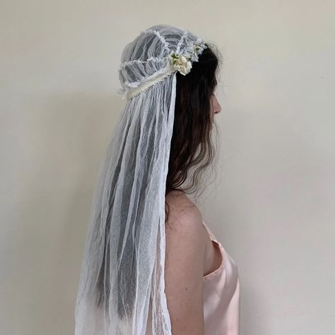 Juliet Veil, Small Veil, Juliet Cap Veil, Juliet Cap, Cap Veil, Millinery Flowers, Lace Caps, Dreamy Wedding, Vintage Bridal