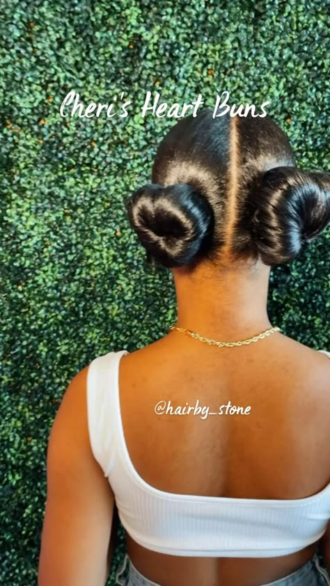 Black Women Natural Hairstyles Updo, Quick Updo Ponytail For Black Women, Three Ponytail Hairstyle Black Women, Twist Buns For Black Women, Pussycat Hairstyles For Black Women, Formal Bun Hairstyles For Black Women, Sleek Weave Bun, Straight Backs Feed Ins Into Two Buns, Buns And Ponytails Hairstyles Black