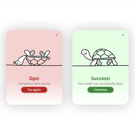 UX/UI Design, UI Design, Flash message, App design, error/success, figma, webdesign Log In Ui, App Illustration, Web Design Illustration, Success Message, Android Design, Ui Animation, Design Fails, Daily Ui, Webpage Design