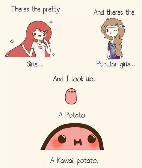 kawaii 😍😂 . . � I still love kawaii potato and she still wishes you the best! Memes About School, Funny Meme Quotes, Kawaii Potato, Cute Potato, School Images, About School, A Potato, So Me, School Quotes