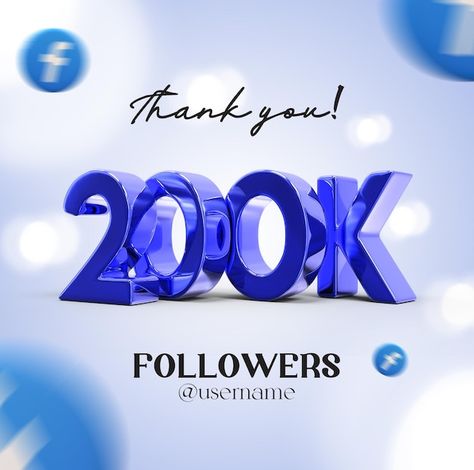 PSD thanks for 200k subscribers 3d rende... | Premium Psd #Freepik #psd #phone-shape #contact #phone-contact #facebook-followers 500k Subscribers, International Womens Day Poster, 100k Subscribers, Happy Birthday Posters, Happy Birthday Photos, 20k Followers, Graphic Design Flyer, Background Images For Quotes, Galaxy Phone Wallpaper