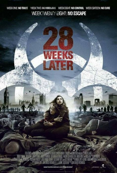 Film Zombie, 28 Weeks Later, Tam Film, Dawn Of The Dead, 28 Days Later, Rose Byrne, Zombie Movies, Film Horror, رعب نفسي