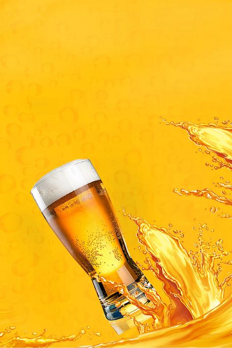 Summer Refreshing Glass Of Beer Poster Background Beer Iphone Wallpaper, Beer Poster Design, Beer Festival Poster, Bar Background, Beer Wallpaper, Beer Background, Wine Wallpaper, Beer Images, Beer Illustration