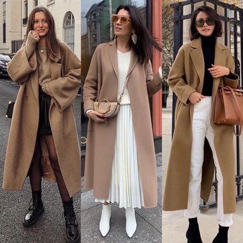 Maxmara Coat, Camel Coat, Coat Outfits, Max Mara, Simple Style, Duster Coat, Camel