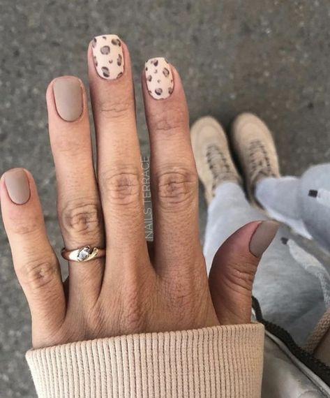 Pattern Nails, Nails Art Ideas, Cute Short Nails, Nagellack Trends, Short Nails Art, Leopard Nails, Animal Print Nails, Snakeskin Pattern, Cute Gel Nails