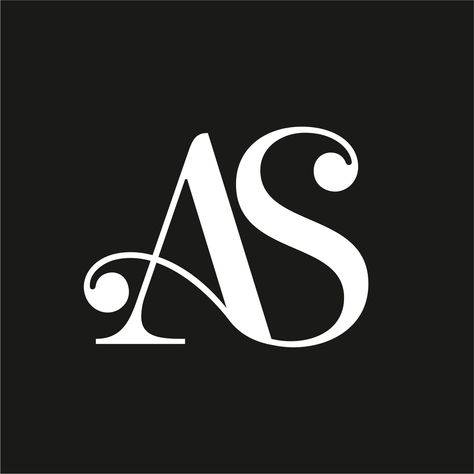 GRAFIKIDENTITY - LOGO DESIGN в Instagram: «AS #AS #ornate #serifs #typography #abstracttype #type #grafikidentity #grafiks #logos #logodesigner #branding #brandingdesigner…» Wedding Initials Logo, Initials Logo Letters, Name Design Art, Instagram Black Theme, Floral Logo Design, Beer Advertising, S Logo Design, Stylish Alphabets, Movie Love Quotes