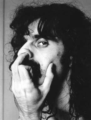 Zappa nostril flip. So Frank if any one will ask you from me it was me. Photographic Portraits, Frank Zappa, I'm With The Band, James Dean, Music Icon, Record Store, Rock N, Rock Music, Funny Photos