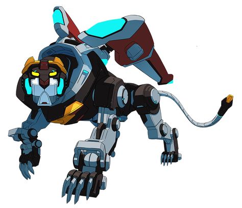 Voltron Black Lion, Robot Lion, Voltron Force, Shiro Voltron, Edge Of Tomorrow, Lion Tattoo Design, Black Lion, Voltron Fanart, Voltron Klance