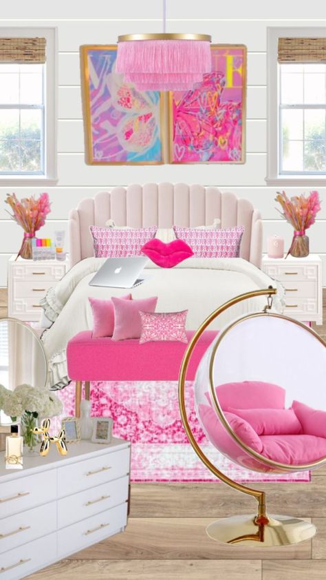 Preppy room inspo Christmas Decorating Ideas, Girls Bedroom Decorating, Girls Room Makeover, Preppy Dorm Room Decor, Preppy Bedroom Decor, Preppy Dorm Room, Girl Apartment Decor, Shuffles Preppy, Dorm Room Inspiration