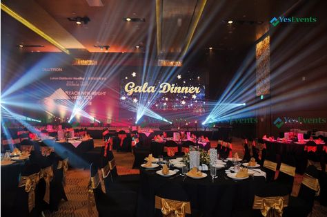 Gala Dinner | Phu Quoc Event Company - Event Management Company in Phuquoc - YesEvents Gala Dinner Decoration, Hochiminh City, Event Agency, Dinner Event, Event Stage, Company Party, Event Management Company, Phu Quoc, Dinner Decoration