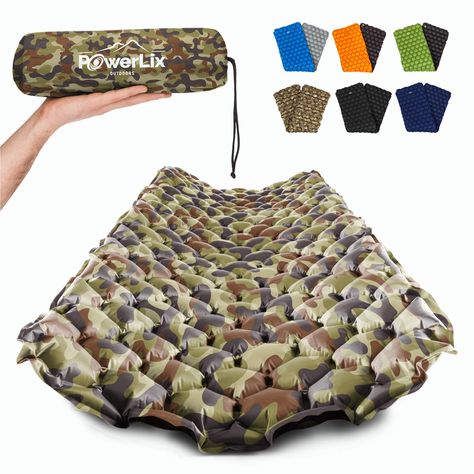 Camping Pad, Camping Sleeping Pad, Air Mattress Camping, Camping Mattress, Backpacking Hiking, Sleeping Mat, Camping Mat, Inflatable Mattress, Backpacking Tent