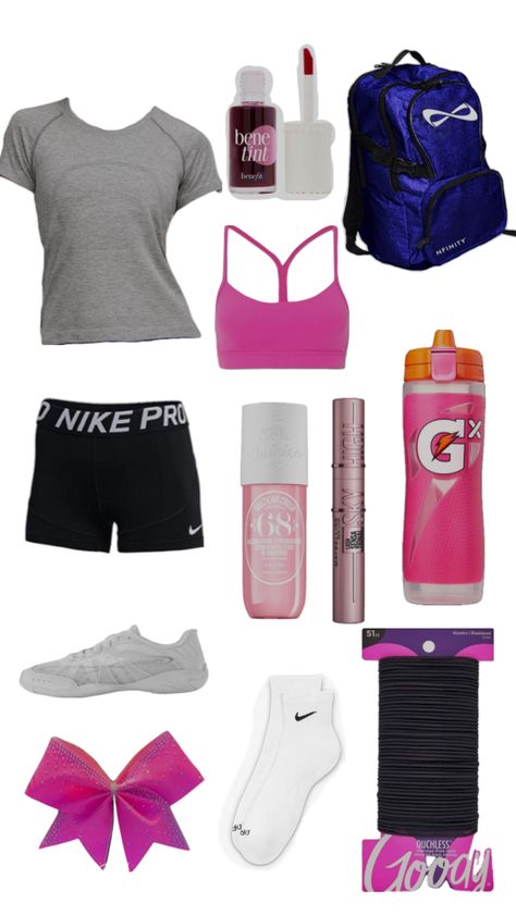 Cheer Practice Outfits, Cheer Practice, All Star Cheer, Cheer Outfits, Practice Outfits, Cheerleading Outfits, Gymnastics Outfits, Fashion Mood Board, School Fits