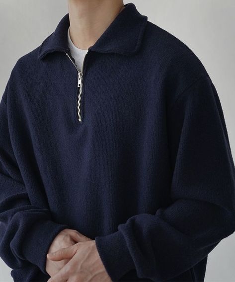 Zip Sweater Outfit, Quarter Zip Outfit, Herren Style, Concept Clothing, Fits Inspo, Mens Casual Dress Outfits, Men Stylish Dress, Guys Clothing Styles, Mens Outfit Inspiration