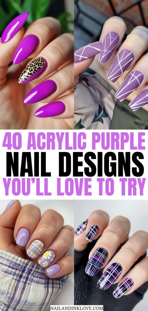 purple nail ideas, Korean purple nails, French tip purple nails, acrylic purple nails, glitter purple nails Korean Purple Nails, French Tip Purple Nails, Purple Nail Ideas Acrylic, French Tip Purple, Aesthetic Purple Nails, Acrylic Purple Nails, Glitter Purple Nails, Purple Nails Inspiration, Trendy Purple Nails