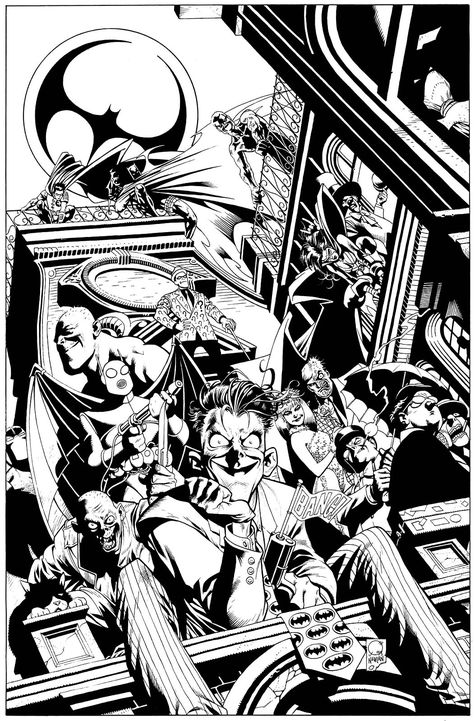 Joe Quesada, Batman Joker Wallpaper, Batman Villains, Comic Artwork, Marvel Men, Bob Kane, Unfinished Business, Batman Artwork, Comic Characters