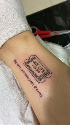 One Life Tattoo Ideas, Tattoo Ideas About Music, Indie Music Tattoo Ideas, Music Tatooes, Music Patchwork Tattoo Ideas, Thigh Tattoo Women, Small Trippy Tattoos For Guys, Tattoo Women Back, Man Tattoo Ideas