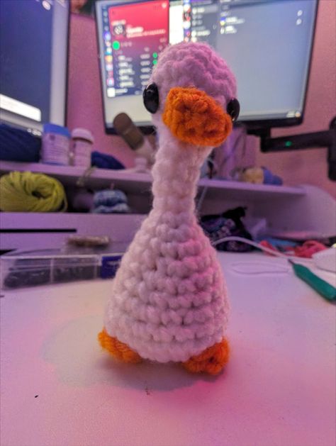 silly little guy
#crochet #handmade #amigurumi #goose Silly Crochet Ideas, Silly Crochet, Crochet Goose Pattern, Goose Crochet, Silly Little Guy, Crochet Goose, Silly Goose, Silly Animals, Crochet Stuff