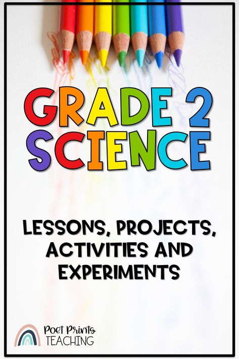 Science Topics For Grade 2, Science For Second Grade, Second Grade Science Activities, Second Grade Science Lessons, Grade 2 Science Activities, Second Grade Science Experiments, 2nd Grade Science Lessons, Science Second Grade, Second Grade Activities