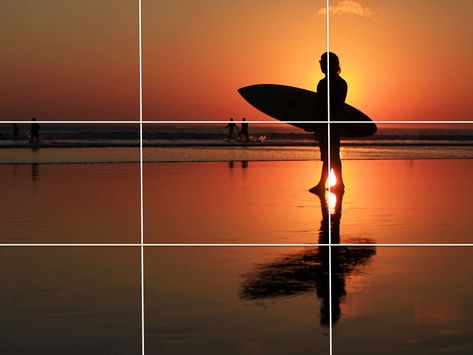 Rule of thirds Rule Of Thirds Examples, Thirds Photography, Rule Of Thirds Photography, Horizontal Photography, Basic Photography, The Rule Of Thirds, Photography Rules, Photography Tricks, Rule Of Three