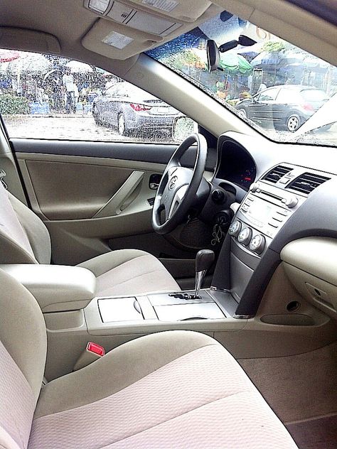 Toyota Camry 2010  (Love the inside of this car) Camry 2010, 1st Car, Purple Jeep, Luxury Car Interior, Toyota Venza, Car Carrier, Toyota Cars, Car Interior Decor, Love Car